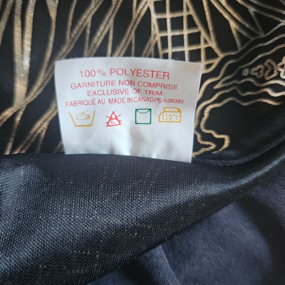 Size S to Plus Vintage 1980s Miss Melodee Caftan Dress - Picture 11 of 11